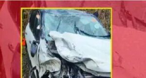 Shiv Sena's Shinde Gatache district contact chief's car Accident one death