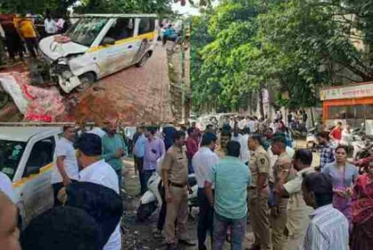 Car collision, death of young woman
