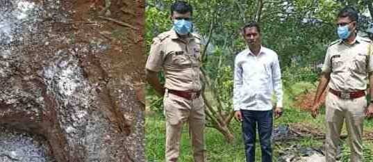 Murdered with an axe; Body buried in a cesspool for two months