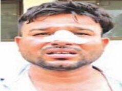 Sai Sansthan employee attacked with knife