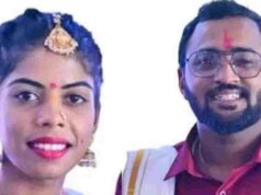wedding took place just a month ago, but the newlyweds suffocated to death 