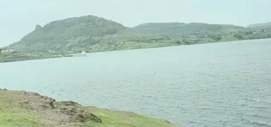Adhala dam in Akole taluka overflows