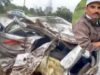 Teacher dies in bus-car collision
