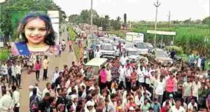 accident in which a dumper crushed a school going student