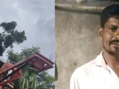 Worker dies of electrocution while working on lighting