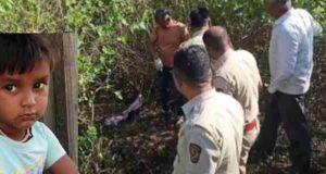 A leopard snatched a small child before our eyes
