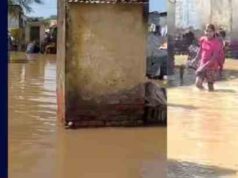Cloudburst, water entered hundreds of houses, rivers and canals flooded