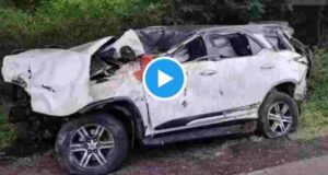 Three Sai devotees die after Fortuner overturns, one dies in a pothole in Nagar