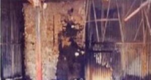 Three shops burnt down due to short circuit