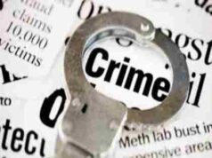 accused who fled after hitting and killing her was put in chains